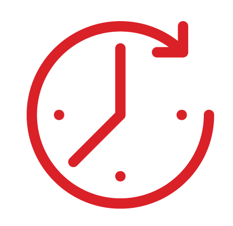 icône de l’horloge